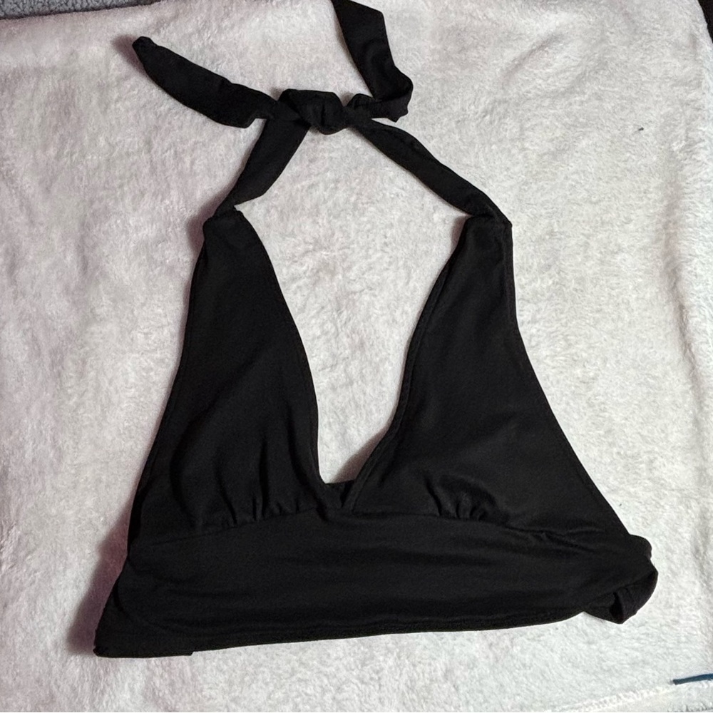 Black, cami top.